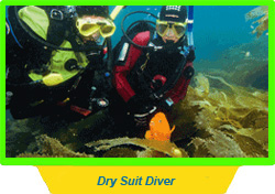 Dry Suit Diver PADI